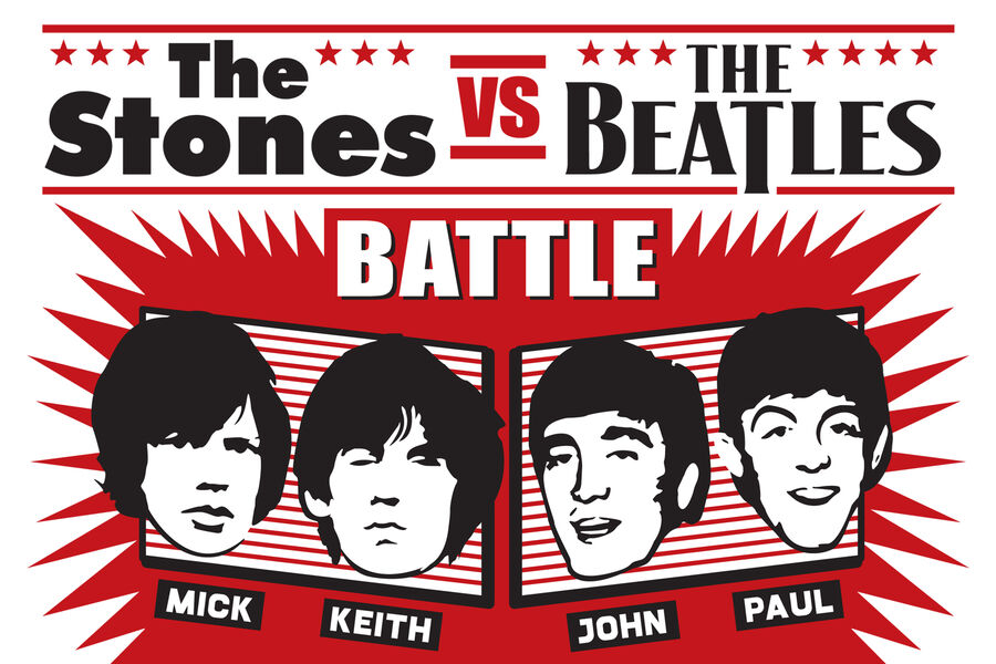 The Stones vs The Beatles Battle 
